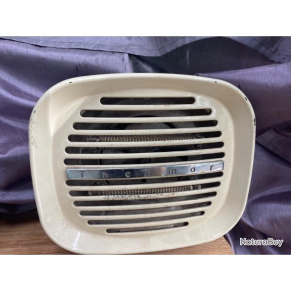 Radiateur soufflant Thermor - Annes 60/70 Ancien chauffage radiateur THERMOR , TOLE & EMAIL