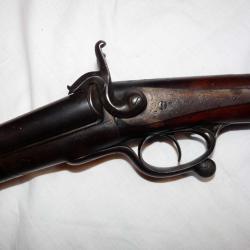 Fusil de chasse juxtaposé à broche cal 16 St Etienne "Vve BOSTADA & SOUILLER A NYONS"