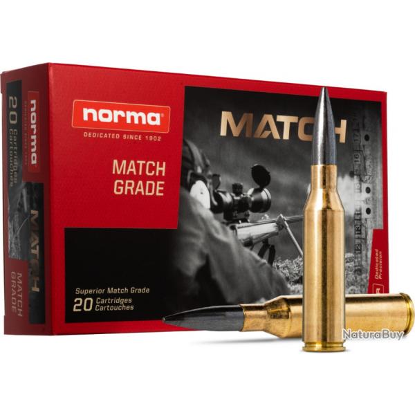 Opration Spciale ! Munitions NORMA 308 WIN MATCH 168GR DL DIAMOND LINE x2 botes*