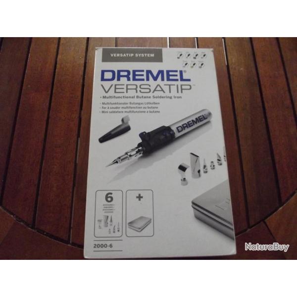 A SAISIR BRADE - Micro chalumeau VERSATIP DREMEL multi-usages en bote avec accessoires NEUF