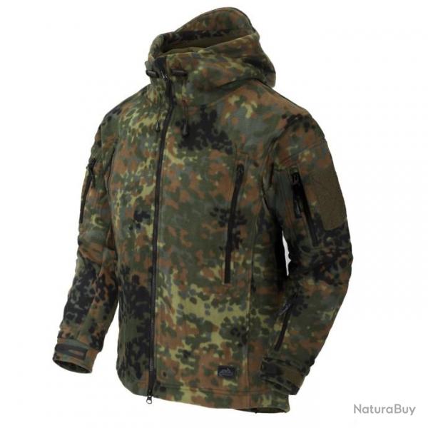 veste patriote - double polaire Flecktarn XS