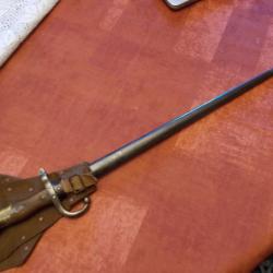 Baionnette de fusil GRAS ww1   datée 1876  Gousset daté 1914
