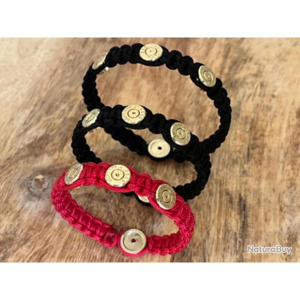 Bracelet (U Nustrale)  avec douille de 9mm et fermeture sur douille de 45 Auto