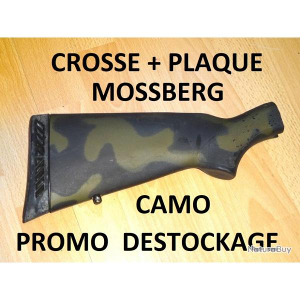 crosse +plaque MOSSBERG 500 / atp6 / atp8 / MAVERICK synthetique CAMO - VENDU PAR JEPERCUTE (JO516)