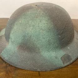 Casque US WW1 M17 camouflé de production anglaise - Doughboy helmet - plus extra