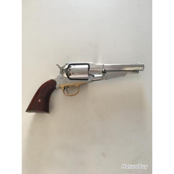 Revolver poudre noire UBERTI Remington 1858 Sheriff Inox