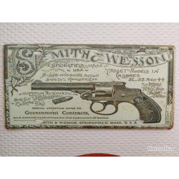 Plaque Smith&Wesson