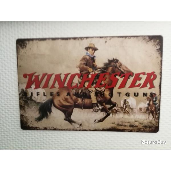 Plaque Winchester Rifles and shotguns