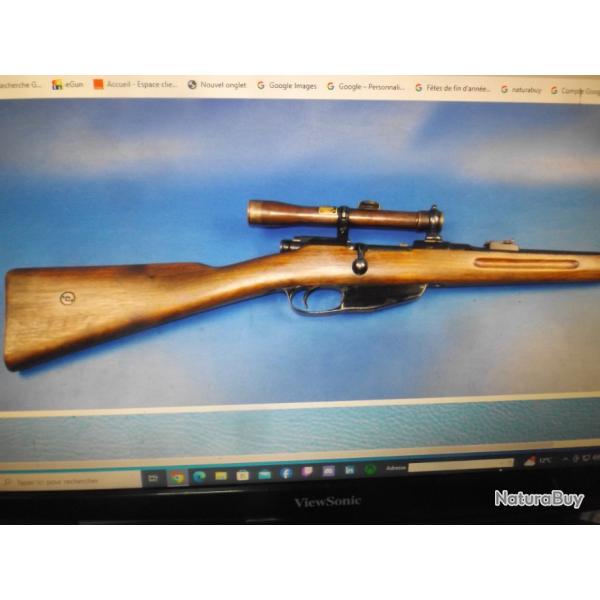 culasse pour carabine steyr modele 1898 en 22 lr