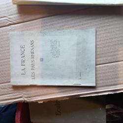 La france les pays rehans. X eme armée