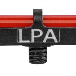 Guidon fibre optique rouge LPA diam 2,6mm