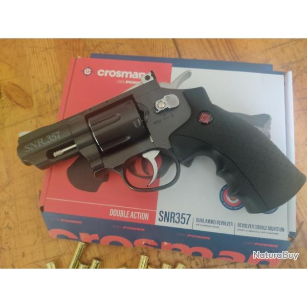 Revolver Crosman co2 SNR 357 CUSTOMIS