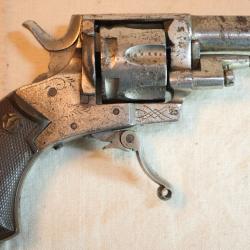 RARE - Revolver BULLDOG type Puppy signé F.Voytier à St Etienne BXP24REV001