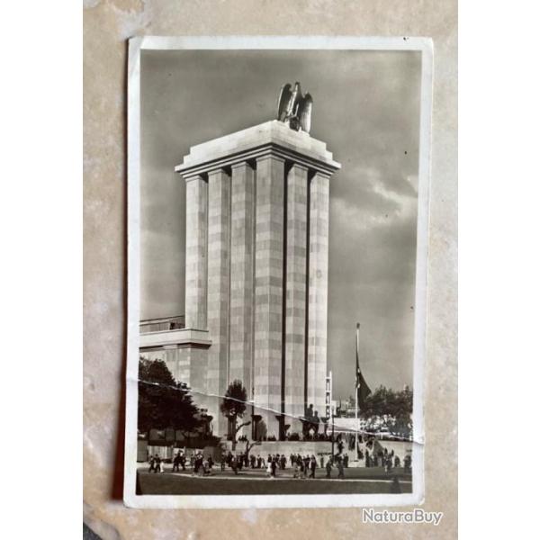 Carte  postale Exposition 1937 Pavillon Allemand