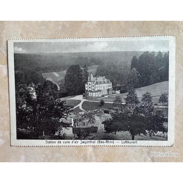 Carte postale Station de Cure d'Air JAEGERTHAL 1927