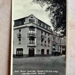 Carte postale Hotel MERSCH à Consdorf 5Gr. D. de LUXEMBOURG)