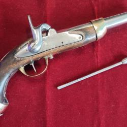 Pistolet d'arçon modèle 1822T Manufacture Impériale de Tulle copie