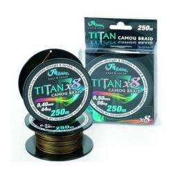 ++++Tresse Fil Fishing Titan Braid - 250M - 0.60 mm/ 65 kg  blister de 1