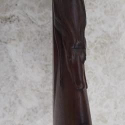 Fusil de chasse  PN  à percussion crosse sculptée cerf