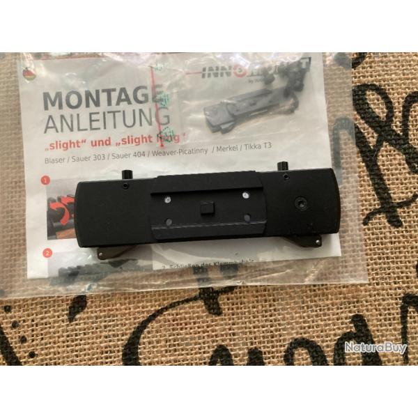 MONTAGE INNOMOUNT POUR SAUER 404  POUR AIMPOINT MICRO H2//H1