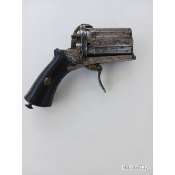 Revolver poivrire ELG calibre 7mm  broche
