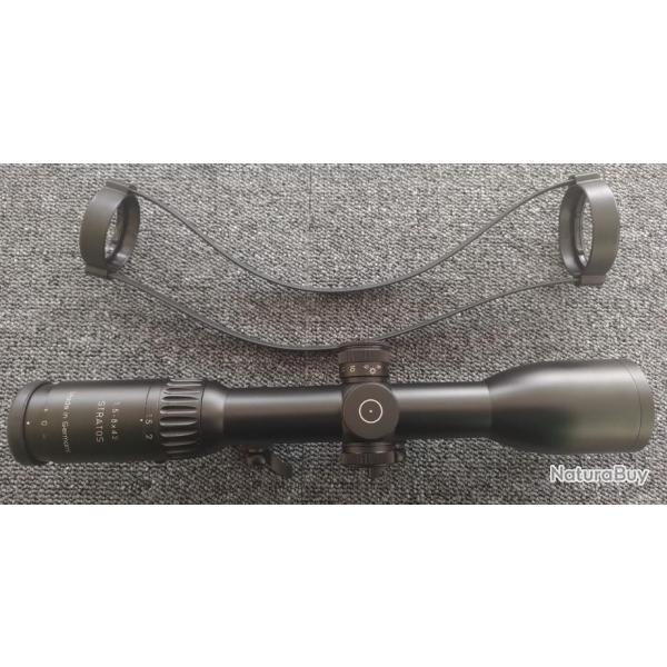 Schmidt Bender STRATOS 1,5 - 8 x 42 LMC FD 7 avec rail zm + montage amovible ERA pour rail