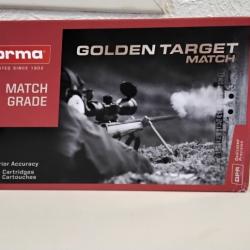 norma golden target match 250 gr  338 '18 boîte