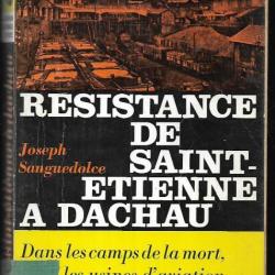 résistance de saint-étienne à dachau joseph sanguedolce dans les camps de la mort dans les usines