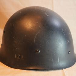 Liner casque GENDARMERIE après guerre de couleur bleue - ref SAL24LIN001  Ensemble en très bon état