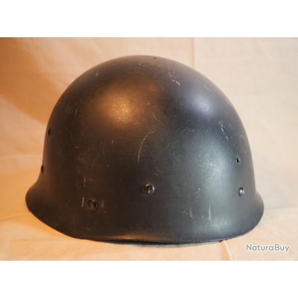 Liner casque GENDARMERIE aprs guerre de couleur bleue - ref SAL24LIN001  Ensemble en trs bon tat