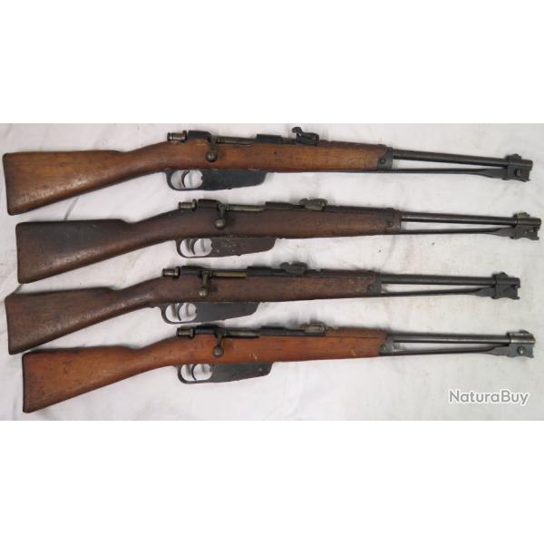 Carabines Carcano de cavalerie modle 1891 calibre 6.5 x 52 carcano categorie D