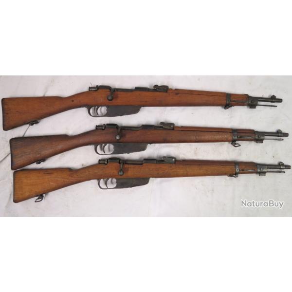 Carabines Carcano modle 1891/24 TS troupes speciales calibre 6.5 x 52 carcano catgorie D