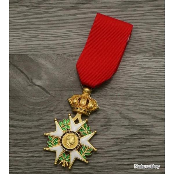 Mdaille de la Lgion d'honneur dore - HONNEUR ET PATRIE - Empereur Napolon