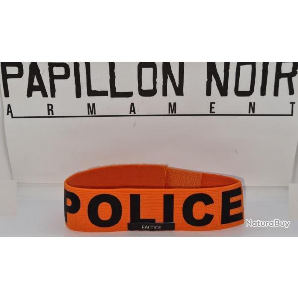 NOUVEAU EN STOCK! BRASSARD " POLICE " FACTICE VENTE LIBRE POUR ROLEPLAY! / NEUF !