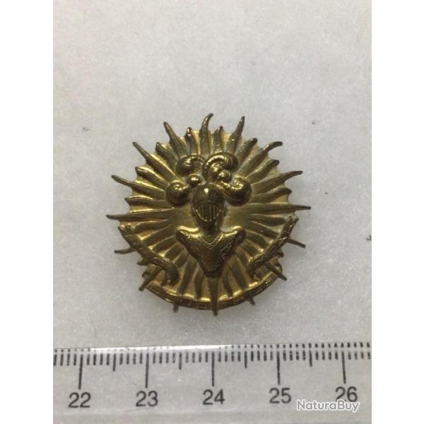 FRANCE ABC ARME BLINDE CAVALERIE- insigne 2 Rgiment de Cuirassiers Drago 1063