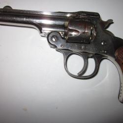 Vends Revolver Hopkins& Allen - nickele Cal. 32 S&W courts