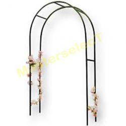 Arche arceau tuteur de pour jardin pergola arcade pour plantes grimpante rose 2.4m x 1.4m PROMO