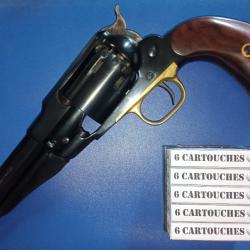 Pietta 1858 sheriff pack pret a tirer, réplique Remington