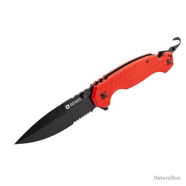 01DG004 Couteau de sauvetage Boker professional Fire rouge