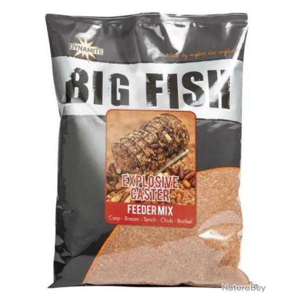 DYNAMITE BAITS AMORCE BIG FISH EXPLOSIVE CASTER FEEDER MIX 1KG800 DYNAMITE BAITS