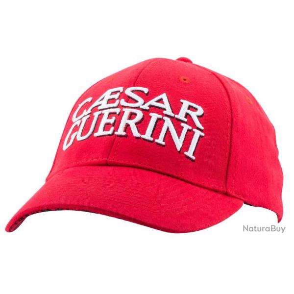 ( Casquette CAESAR GUERINI Rouge)Casquette CAESAR GUERINI Rouge