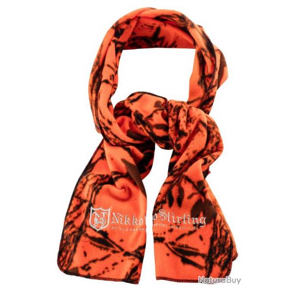 ( Echarpe Orange NIKKO STIRLING)Echarpe Blaze Camo Nikko Stirling