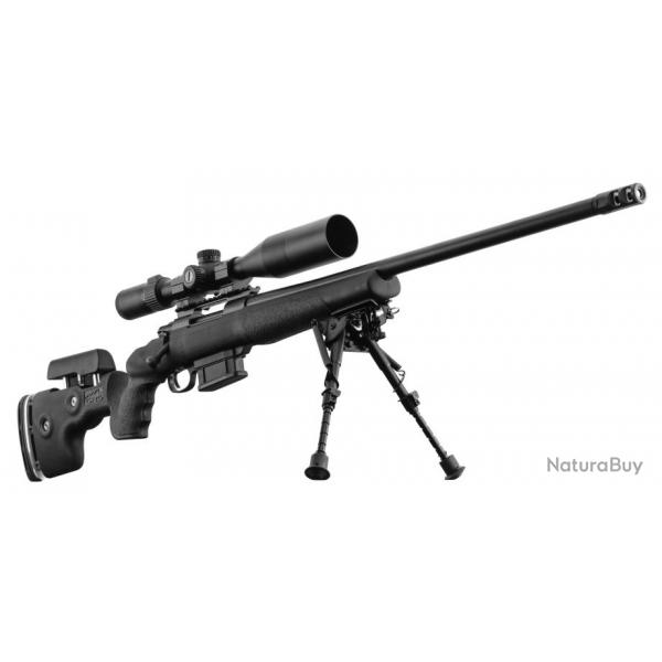 ( Pack 6.5 creedmoor)Pack Carabine de tir Howa crosse GRS Bifrost et Lunette Microdot 6-24x50