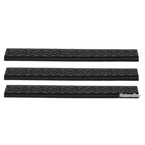 ( Rail pannel Picatinny rubber - couvre rail picatinny cahoutchouc)Couvre rail caoutchouc pour rail 