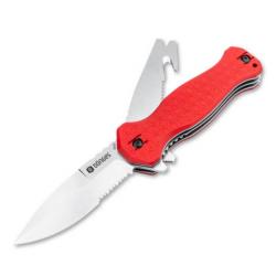 01DG007 Couteau de sauvetage Boker Expert Fire Folder rouge