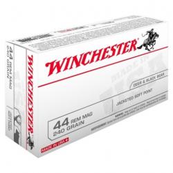 Balle Winchester Jacketed Soft Point 44rem mag 240gr par 250