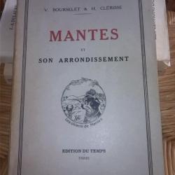 Ouvrages sur Mantes-Meulan-Les Mureaux-Epone et les environs (6 livres)