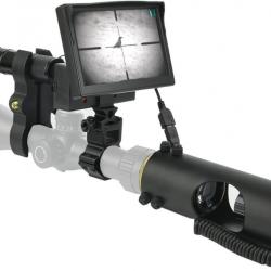 Monoculaire Vision Nocturne Infrarouge Chasse Lunettes tir 850nm Caméra HD et Ecran Portable 5 Pouce