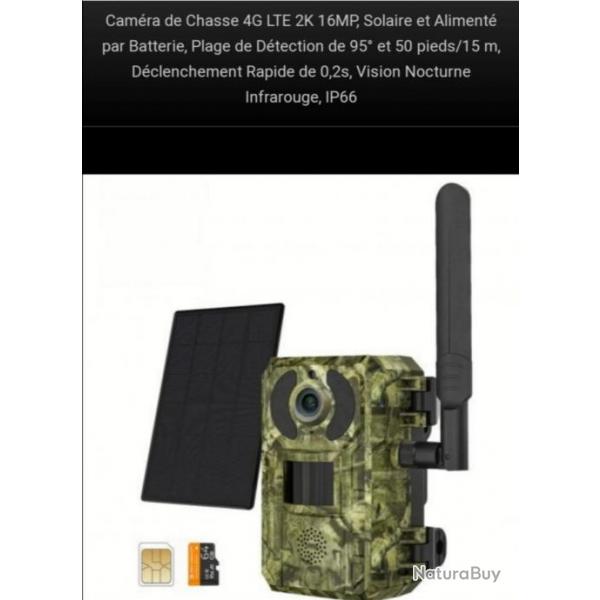 Camera 4G, chasse o surveillance