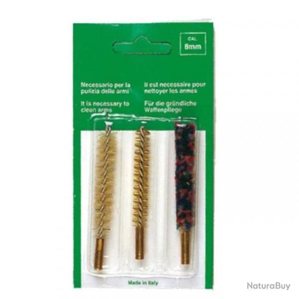 Pack 3 brosses Europarm pour armes  canon ray - 8 mm
